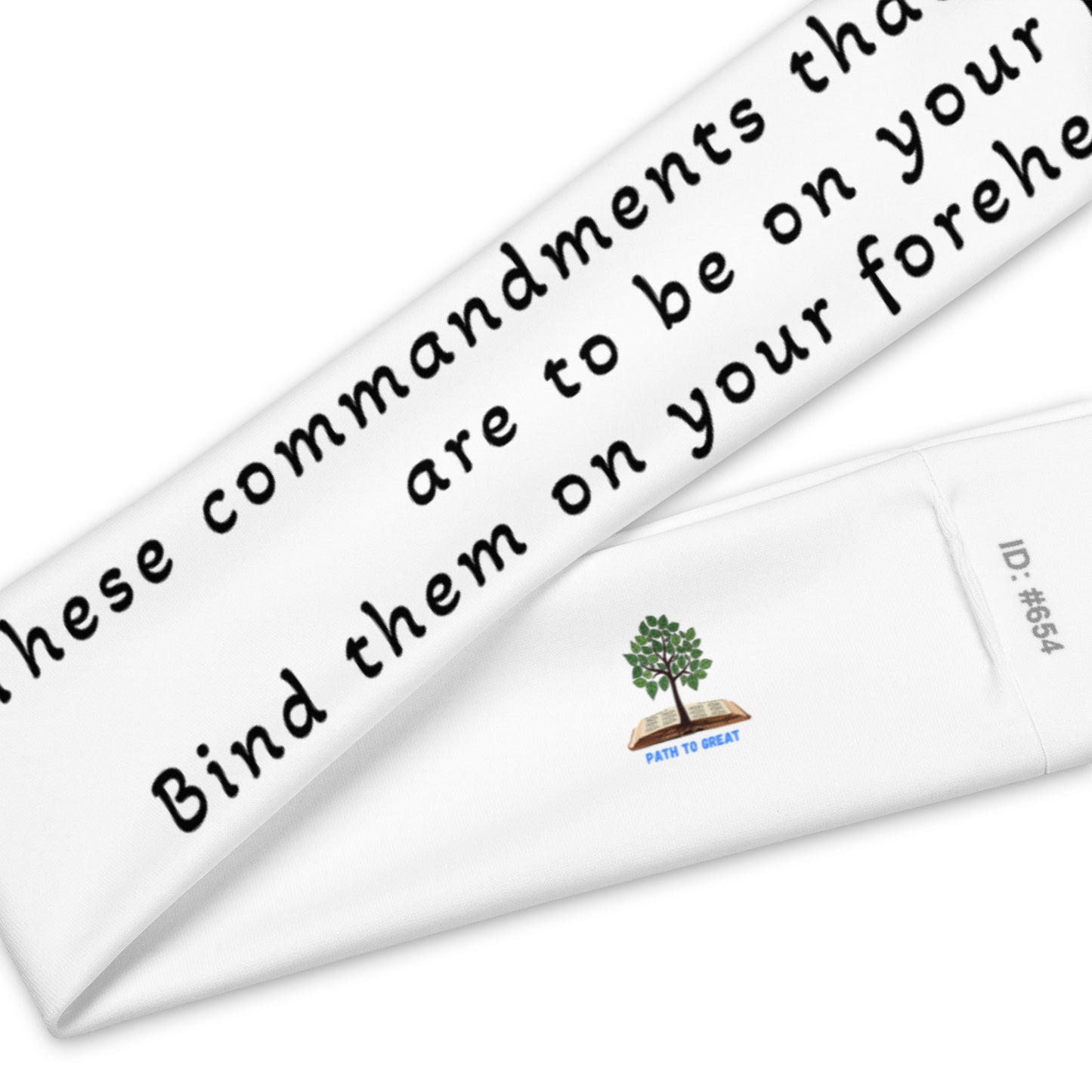 Keep The Commandments Headband