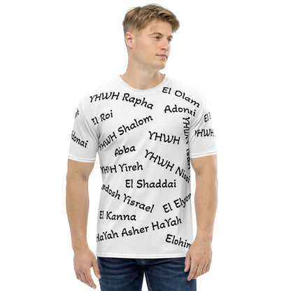 Names Of YHWH All Over Print T-Shirt