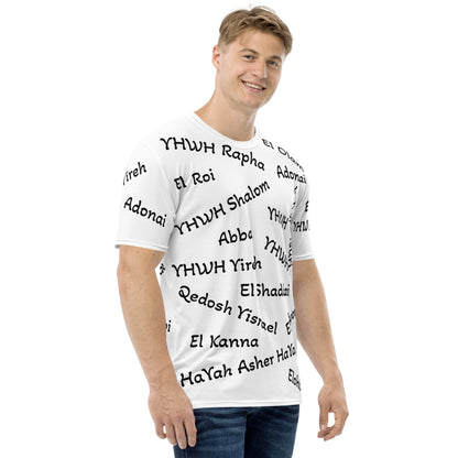 Names Of YHWH All Over Print T-Shirt