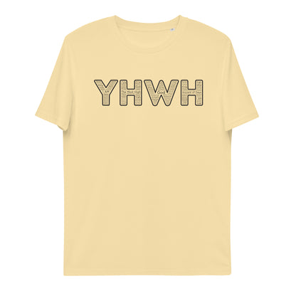 YHWH Names and Titles | Organic Cotton T-Shirt | Black Print