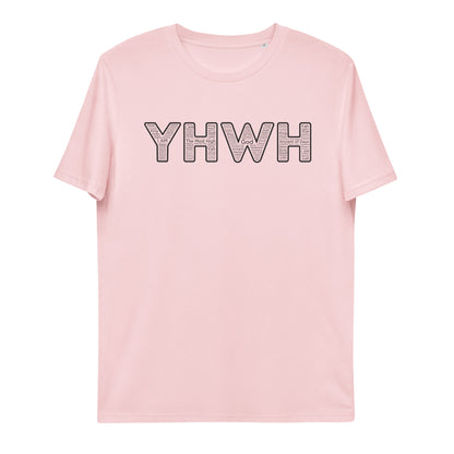 YHWH Names and Titles | Organic Cotton T-Shirt | Black Print