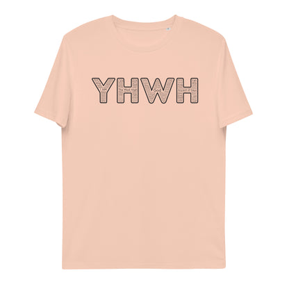 YHWH Names and Titles | Organic Cotton T-Shirt | Black Print