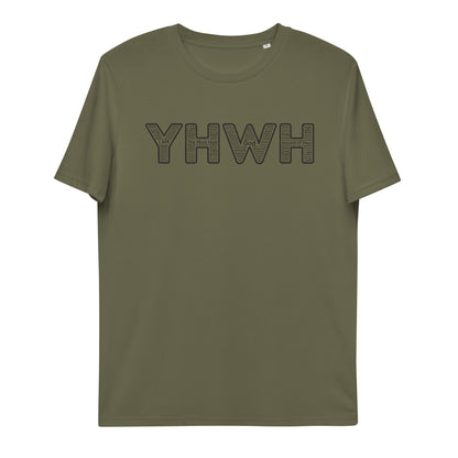 YHWH Names and Titles | Organic Cotton T-Shirt | Black Print