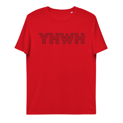 YHWH Names and Titles | Organic Cotton T-Shirt | Black Print