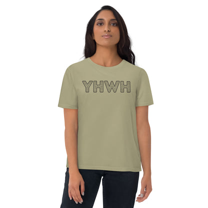 YHWH Names and Titles | Organic Cotton T-Shirt | Black Print