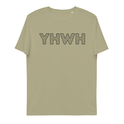 YHWH Names and Titles | Organic Cotton T-Shirt | Black Print