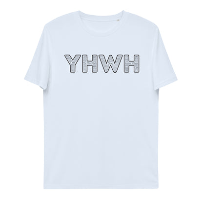 YHWH Names and Titles | Organic Cotton T-Shirt | Black Print