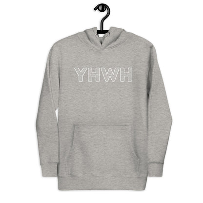 YHWH Names and Titles | Unisex Hoodie | White Print